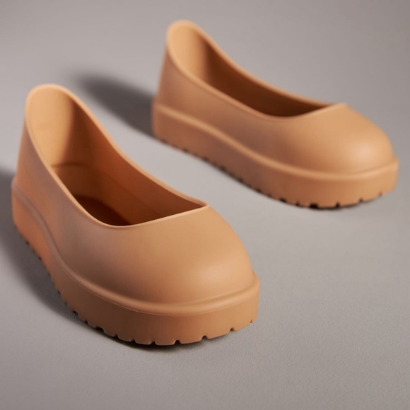 UGG Rubber Guard Boot Covers in Chestnut,  NIB SZ L. W 12-14 / M 11-13 - Picture 2 of 11